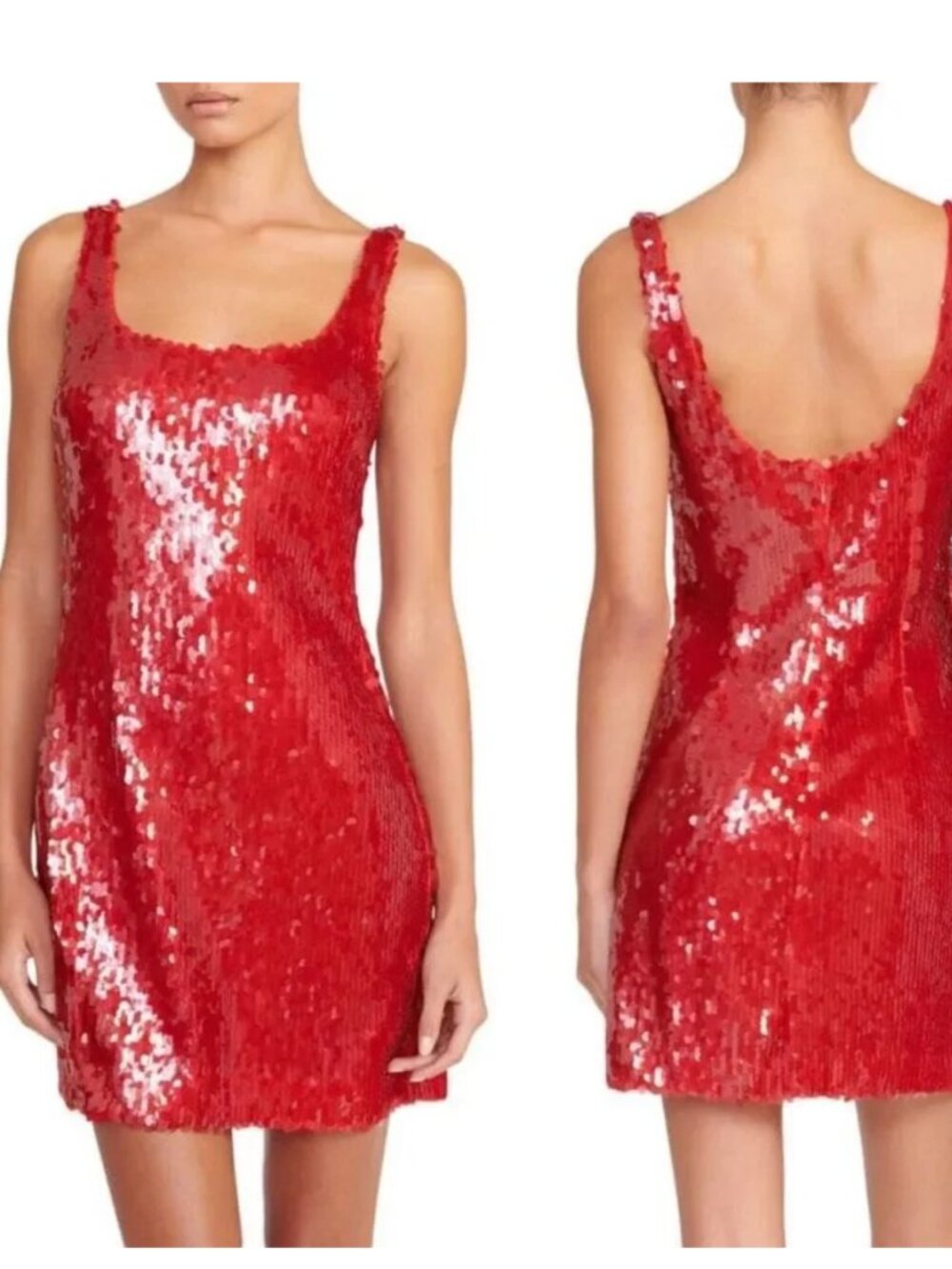 NEW STAUD Eclipse Sequined Mini Dress - XS - $395